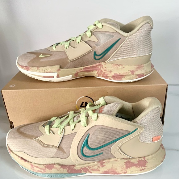 Nike Kyrie Low 5 N7 Fossil Rose Sz 9.5 Men - Picture 4 of 9